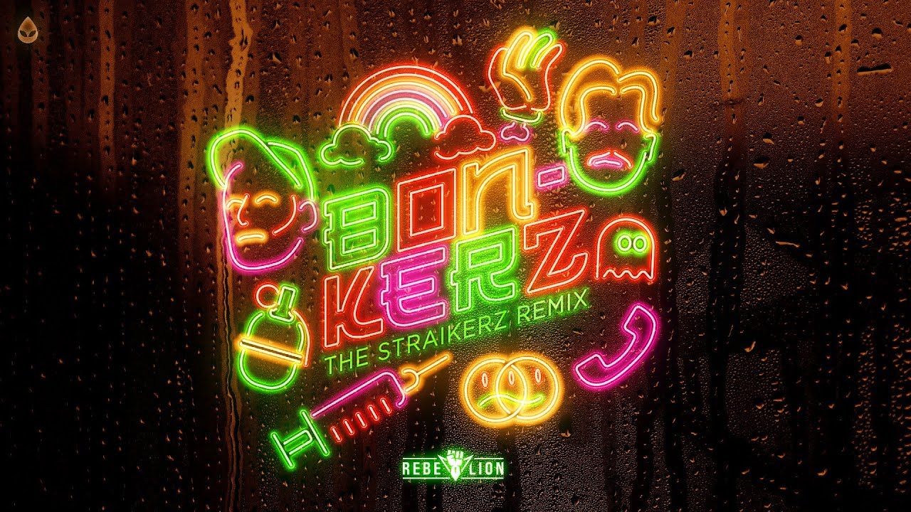 Rebelion - Bonkerz (The Straikerz Remix) (Official Hardstyle Video)